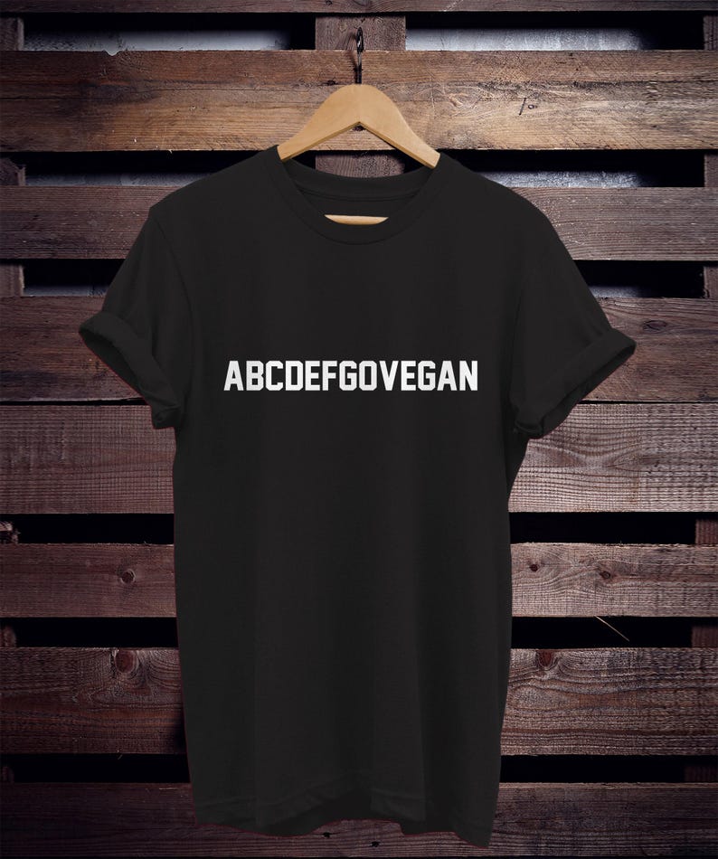 Vegan T-Shirt: Soft Ringspun Cotton, Unisex Fit image 2