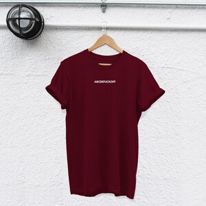 Sarcasm Shirt ABCDEFUCKOFF - Unisex Cotton Tee image 5