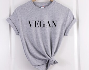 Vegan T Shirt, Unisex Casual Tee | Semi Combed Ringspun Cotton | S-XXL Sizes, Rolled Sleeve