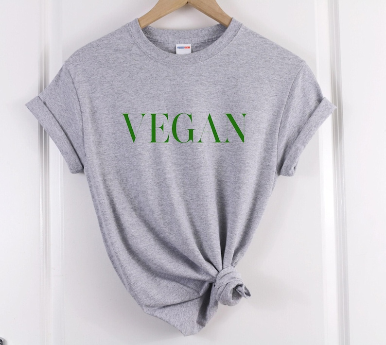 Vegan T-Shirt: Casual Unisex Style - Durable, Soft Cotton image 2