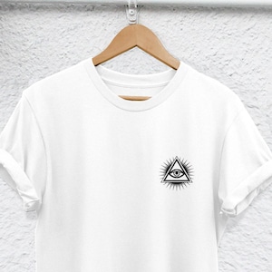 Illuminati T-Shirt: Conspiracy Symbol Design, Unisex Fit image 1