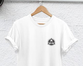 Illuminati T-Shirt: Conspiracy Symbol Design, Unisex Fit