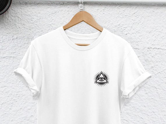 Illuminati T-Shirt: Conspiracy Symbol Design, Unisex Fit