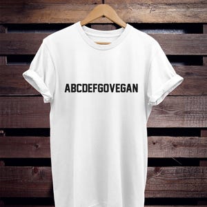 Vegan T-Shirt: Soft Ringspun Cotton, Unisex Fit image 5
