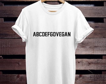 Vegan T-Shirt: Soft Ringspun Cotton, Unisex Fit