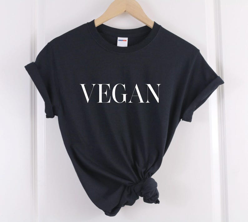 Vegan T-Shirt: Casual Unisex Style - Durable, Soft Cotton image 3