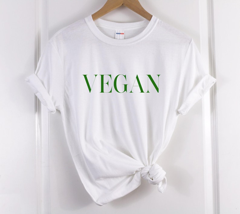 Vegan T-Shirt: Casual Unisex Style - Durable, Soft Cotton image 6