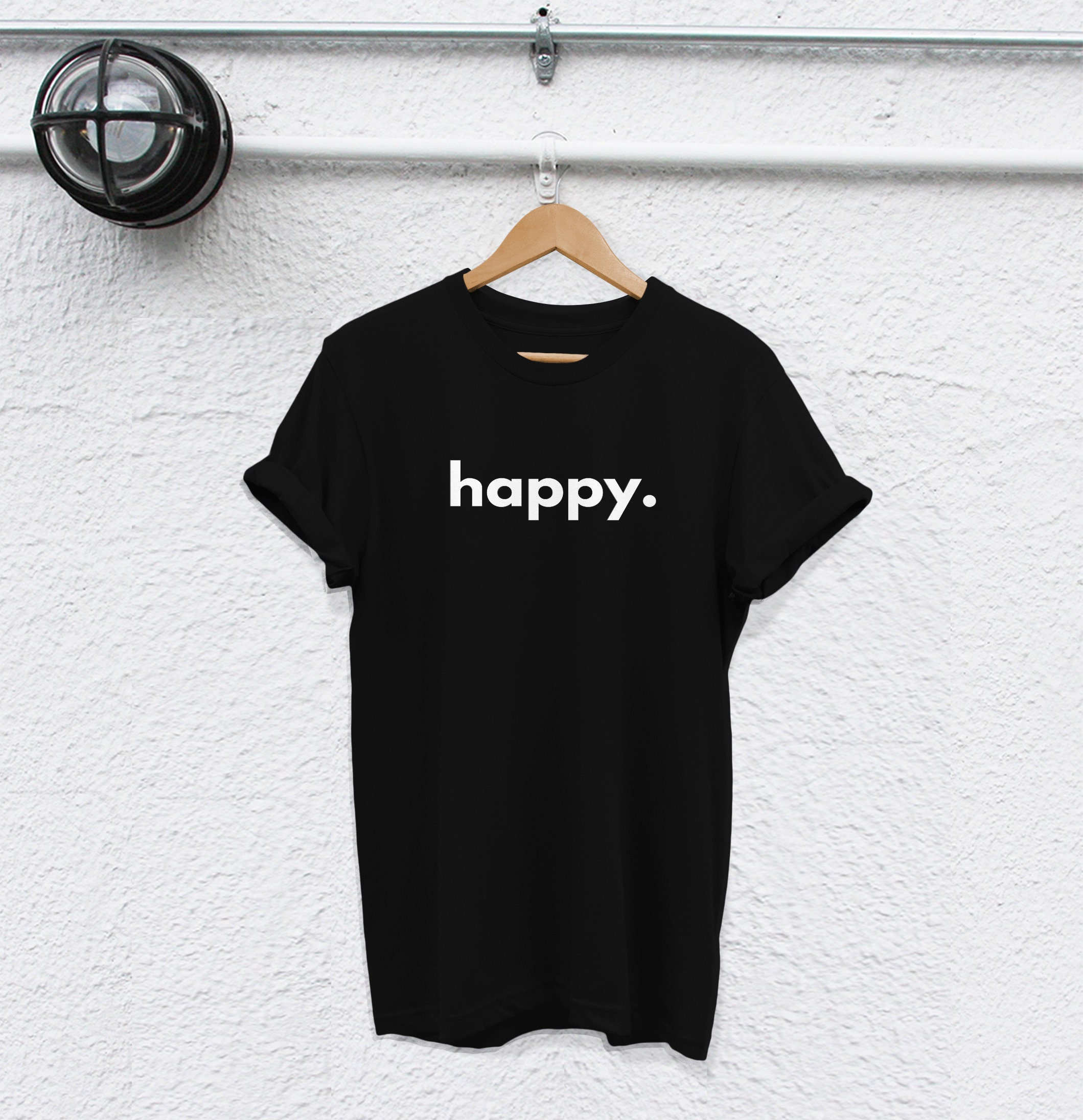 T shirt happy best sale