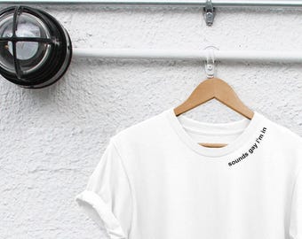 Pride Graphic Tee, Unisex Shirt | Semi Combed Ringspun Cotton | Rolled Sleeve, S-XXL, LGBTQ Gift