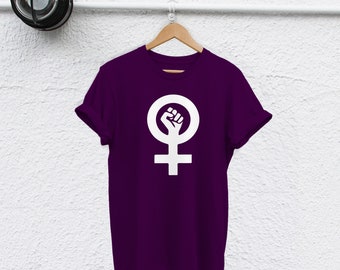 Feminist Fist, feminism shirt, female fist logo shirt, feminism gift, female tshirt, future is female, feminist shirt,girl power women right