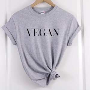 Vegan T-Shirt: Casual Unisex Style - Durable, Soft Cotton image 1