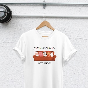 Vegan shirt friends not food eating animals is weird shirt funny vegan shirt Vegan TShirt Avocado Shirt vegan gift  herbivore tshirt