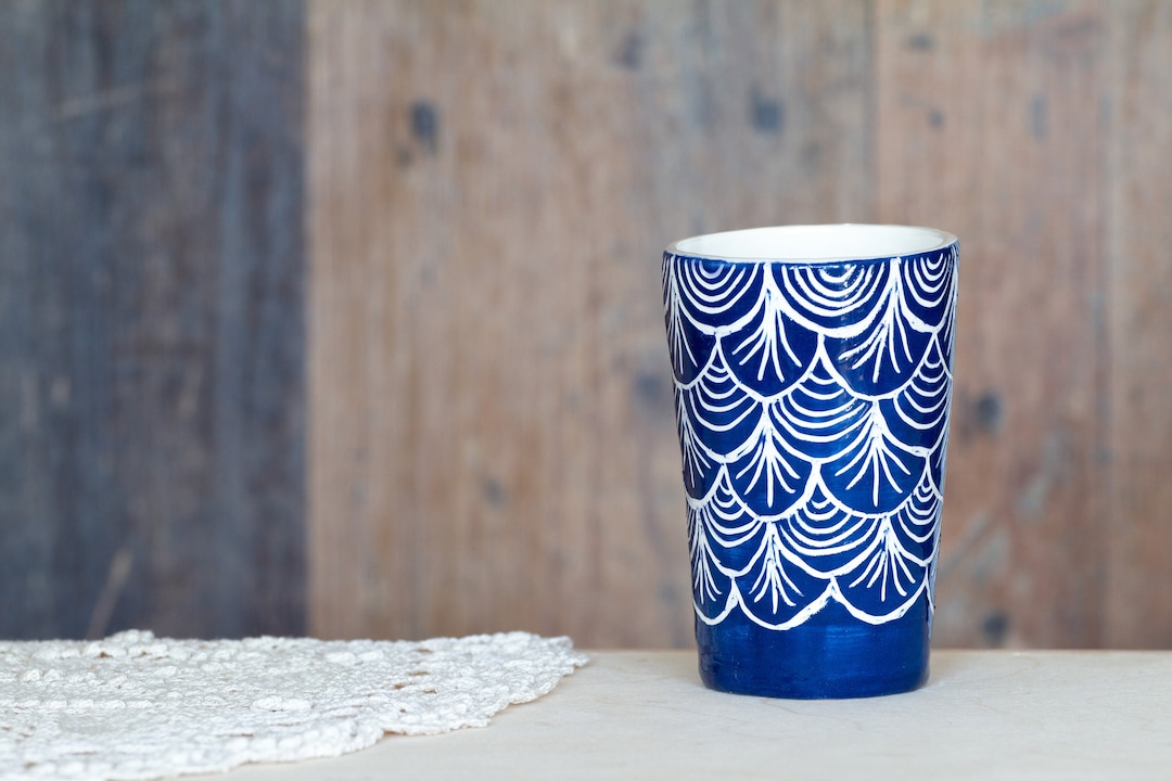 Ceramic Cup Storage Jar Bathroom Storage Toothbrush Cup Etsy