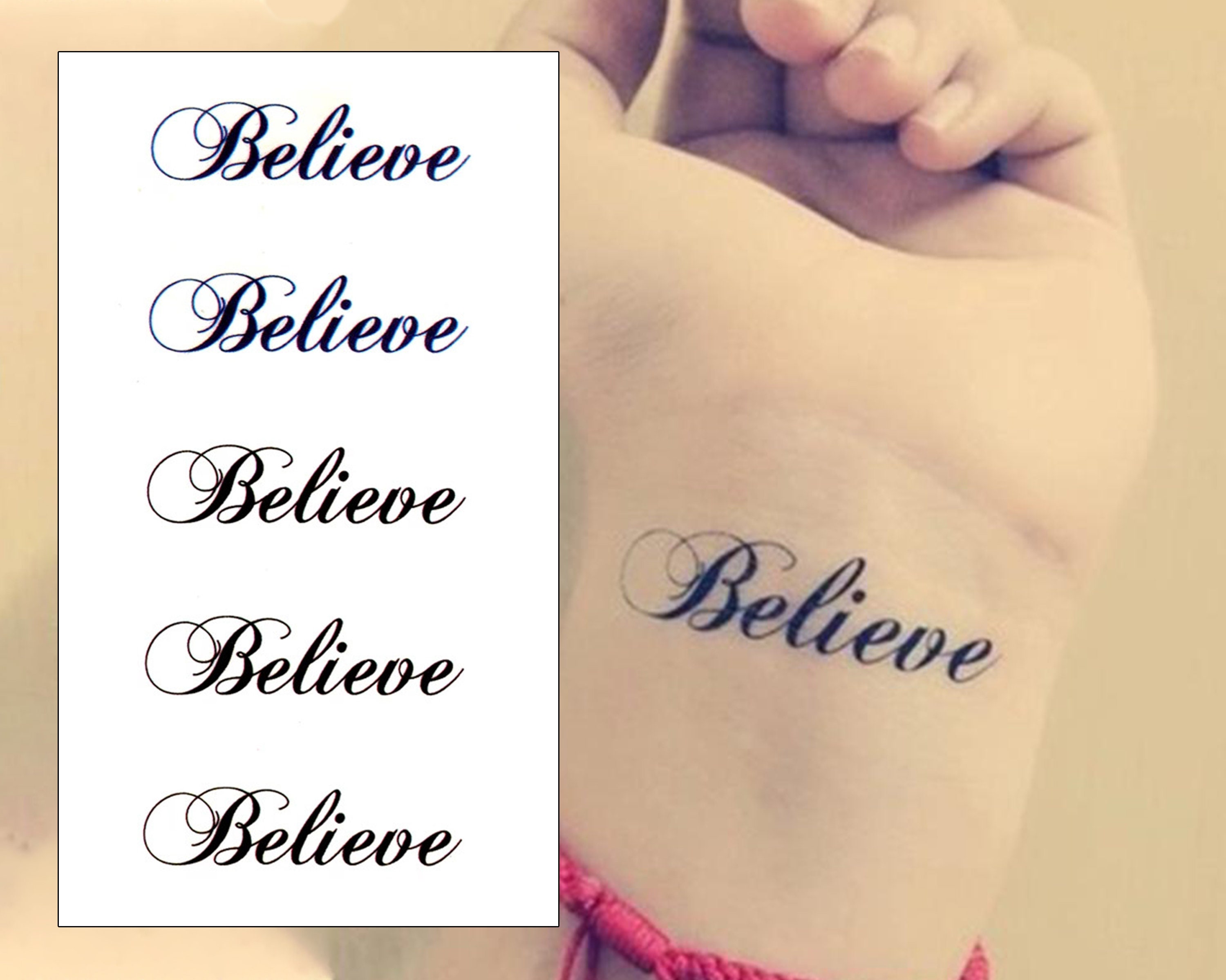 believe tattoo by lonelyagnel on DeviantArt