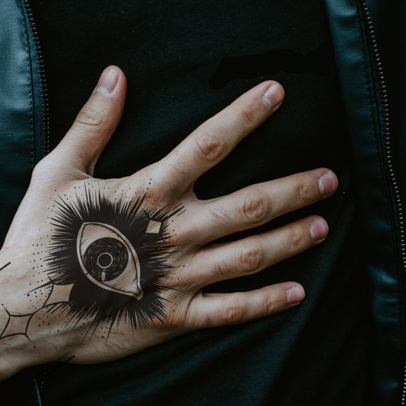 Eye Hand Temporary Tattoo Eyeball Diamond Halloween Mens - Etsy New Zealand Eye Hand Temporary Tattoo Eyeball Diamond Halloween Mens - Etsy New Zealand