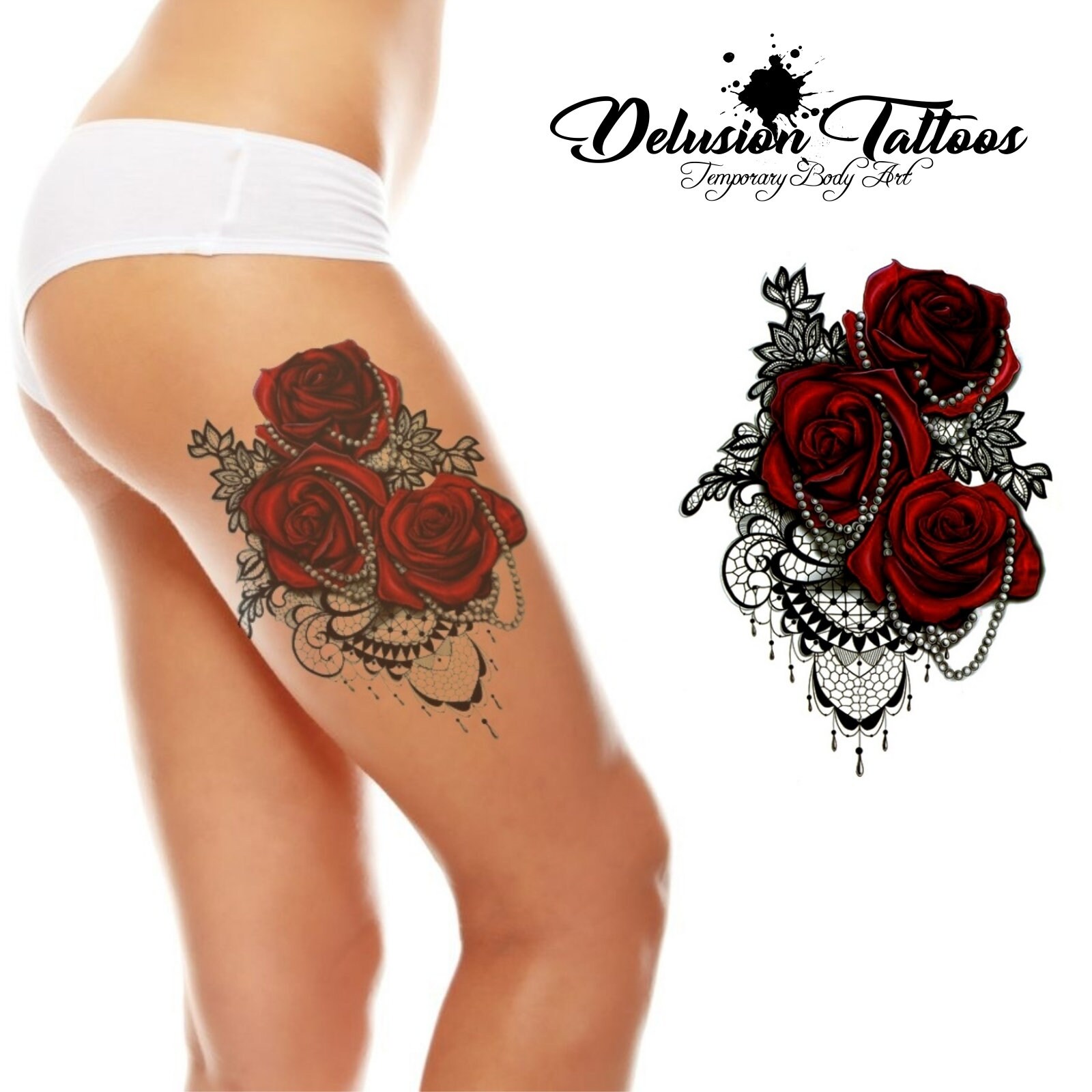1000 ideas about Pearl Tattoo on Pinterest  Rose tattoo thigh   Ankle bracelet  tattoo Anklet tattoos Tattoo bracelet