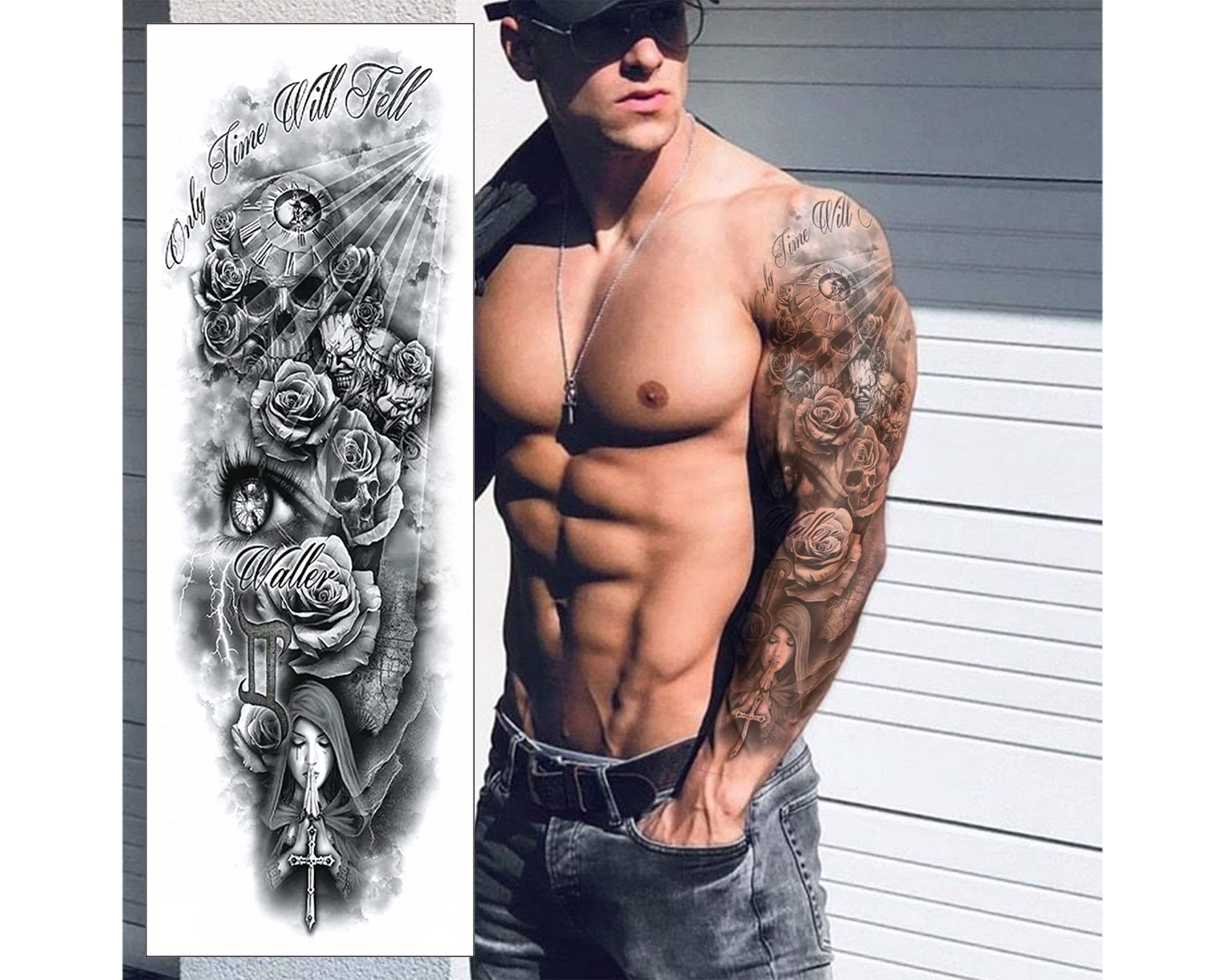 Tatuaje para hombre - Etsy México, image size:3000x2400