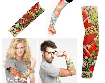 Nylon Tattoo Sleeve Etsy