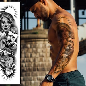 LIVE TATTOO Chicano Style   YouTube