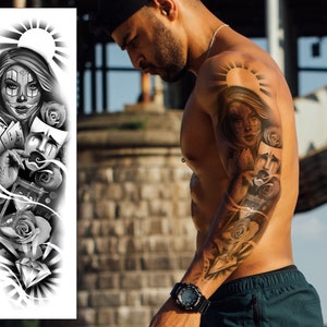 LIVE TATTOO Chicano Style   YouTube