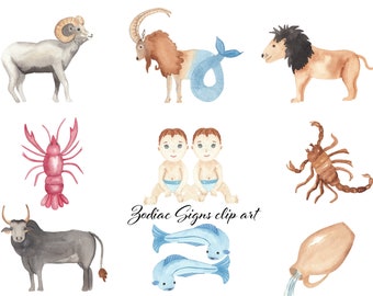 Zodiac Signs Clipart - Etsy Singapore Zodiac Signs Clipart - Etsy Singapore