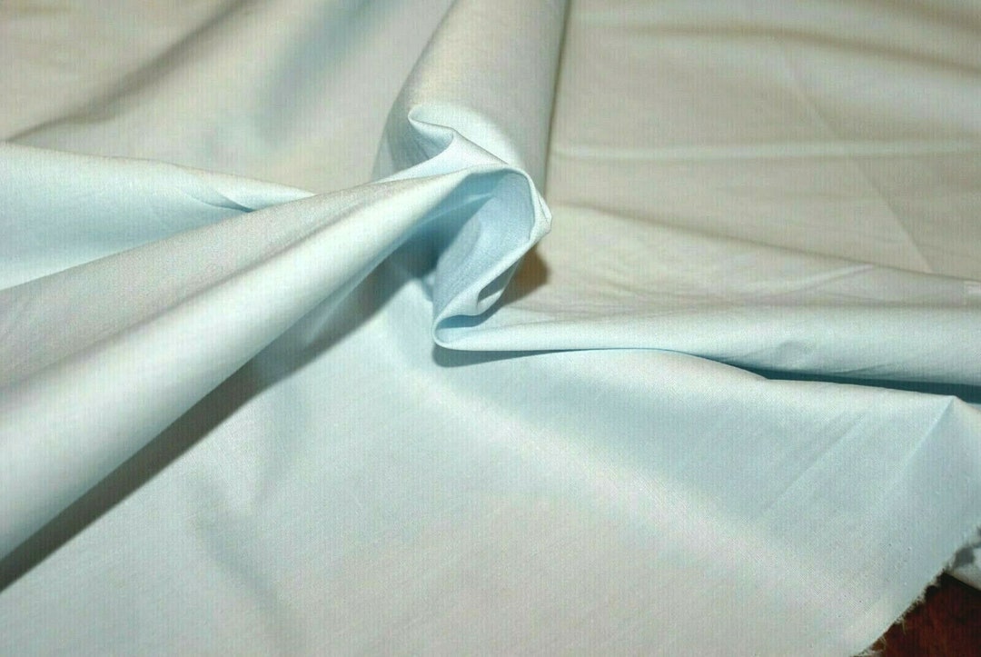 Special 2.5m X 1m Wide 'baby Blue' Light Weight Cotton Etsy