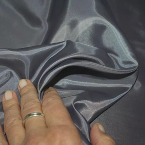 5m Lots - WARM GREY Charles Parsons Lining, Interlining Fabric, 120cm Wide