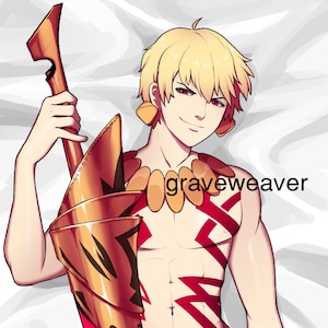 Fate/Grand Order Gilgamesh Dakimakura Body Pillow Case