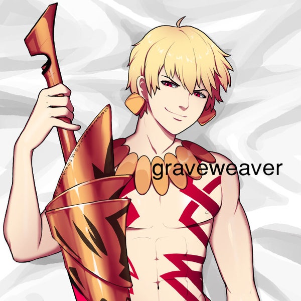 Fate/Grand Order Gilgamesh Dakimakura Body Pillow Case