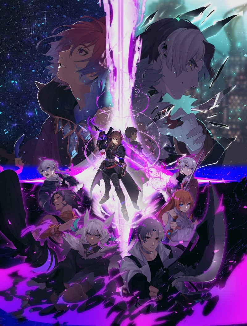 FFXIV Final Fantasy 14 SHADOWBRINGERS Artwork Print 11 X 17 Inches