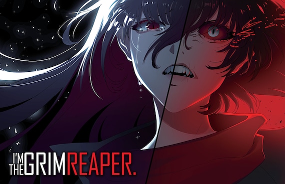 I'm the Grim Reaper split 11 X 17 Print - Etsy