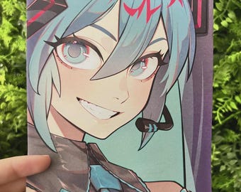 Vocaloid Hatsune Miku Print 5 x 7 in