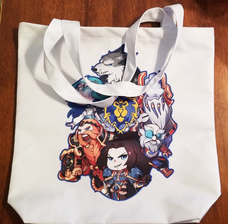World of Warcraft Alliance Tote Bag