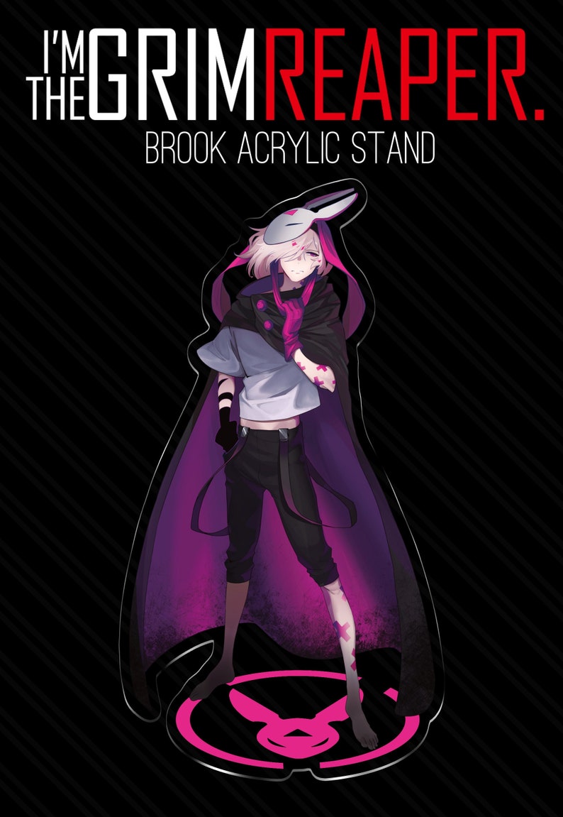 I'm the Grim Reaper brook Acrylic Stand Etsy UK