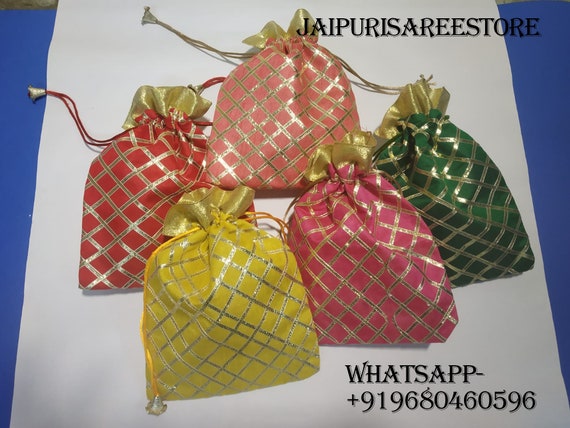 Indian Favor Bag, Hindu Puja Gift, Mehndi Favor Bag, Sangeet Favor, Baby  Shower Return Gift, Party Gift Bag, Indian Festival Gift Bag - Etsy