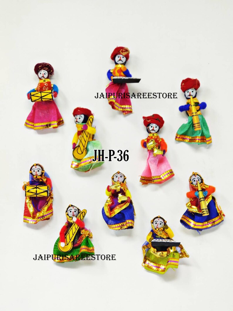 25 Pair Indian Handicraft Puppet Fridge Gift for Etsy