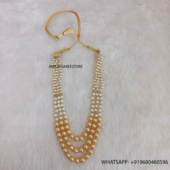 Wedding moti best sale mala