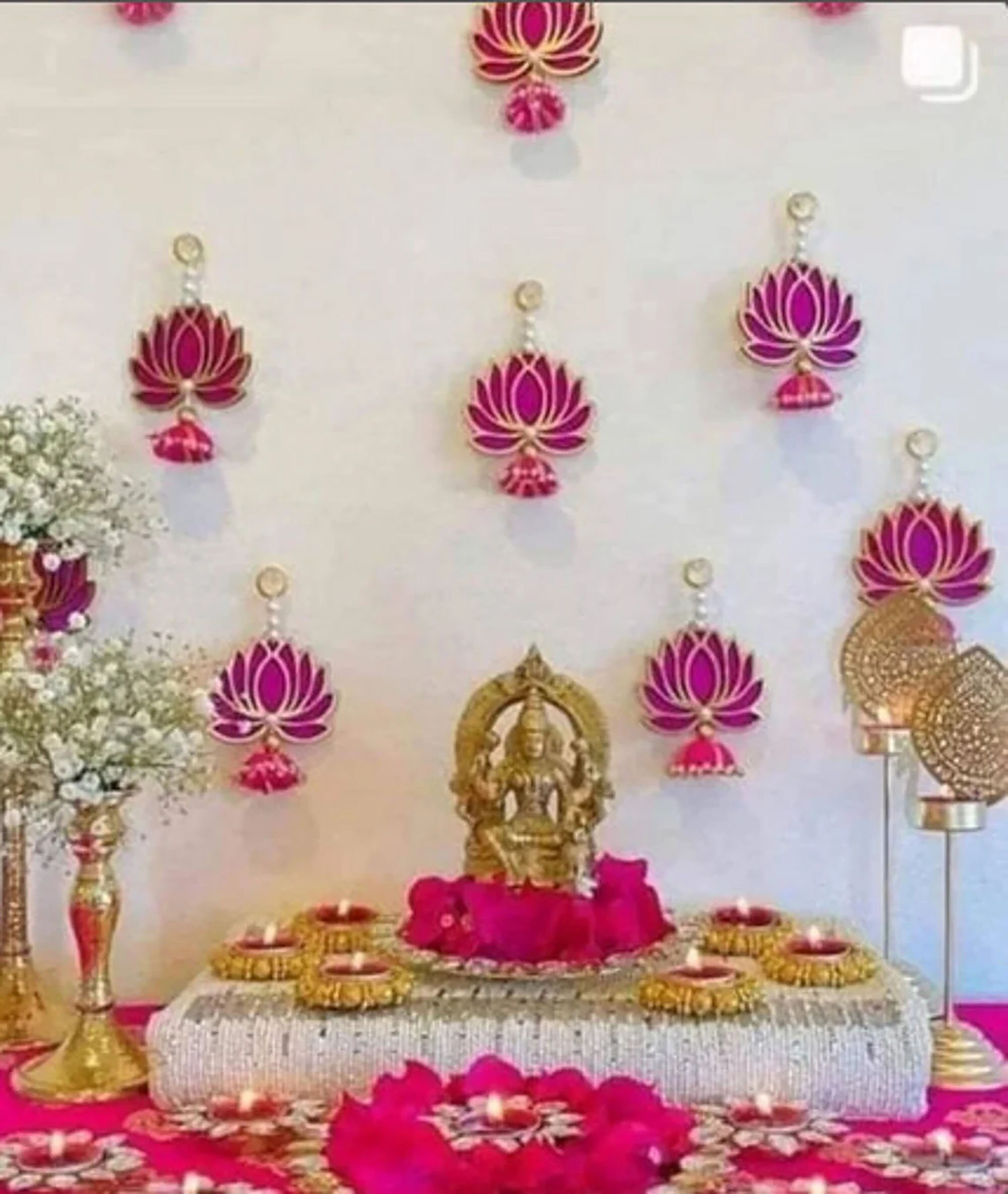 Lotus Flower Decoration
