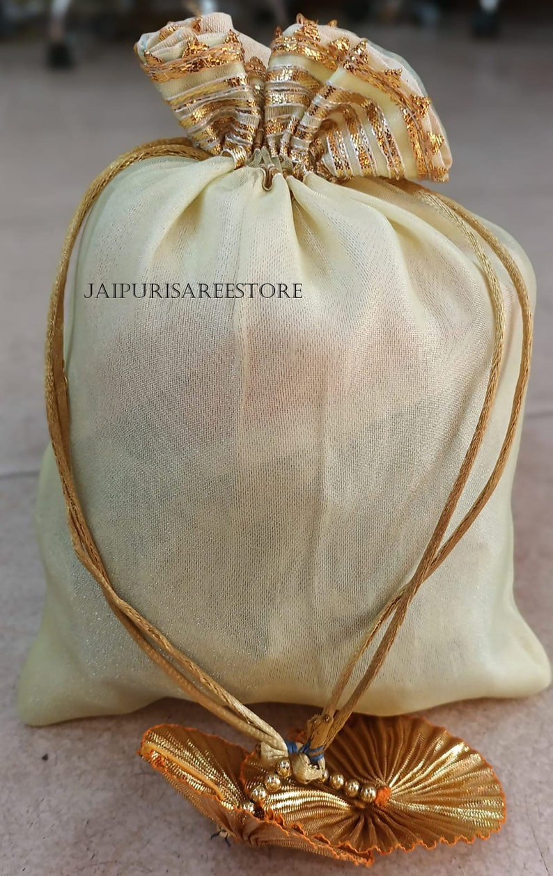 Lot of 100 Potli Diwali Sweet Bags Gifts Wedding Favor Return Etsy