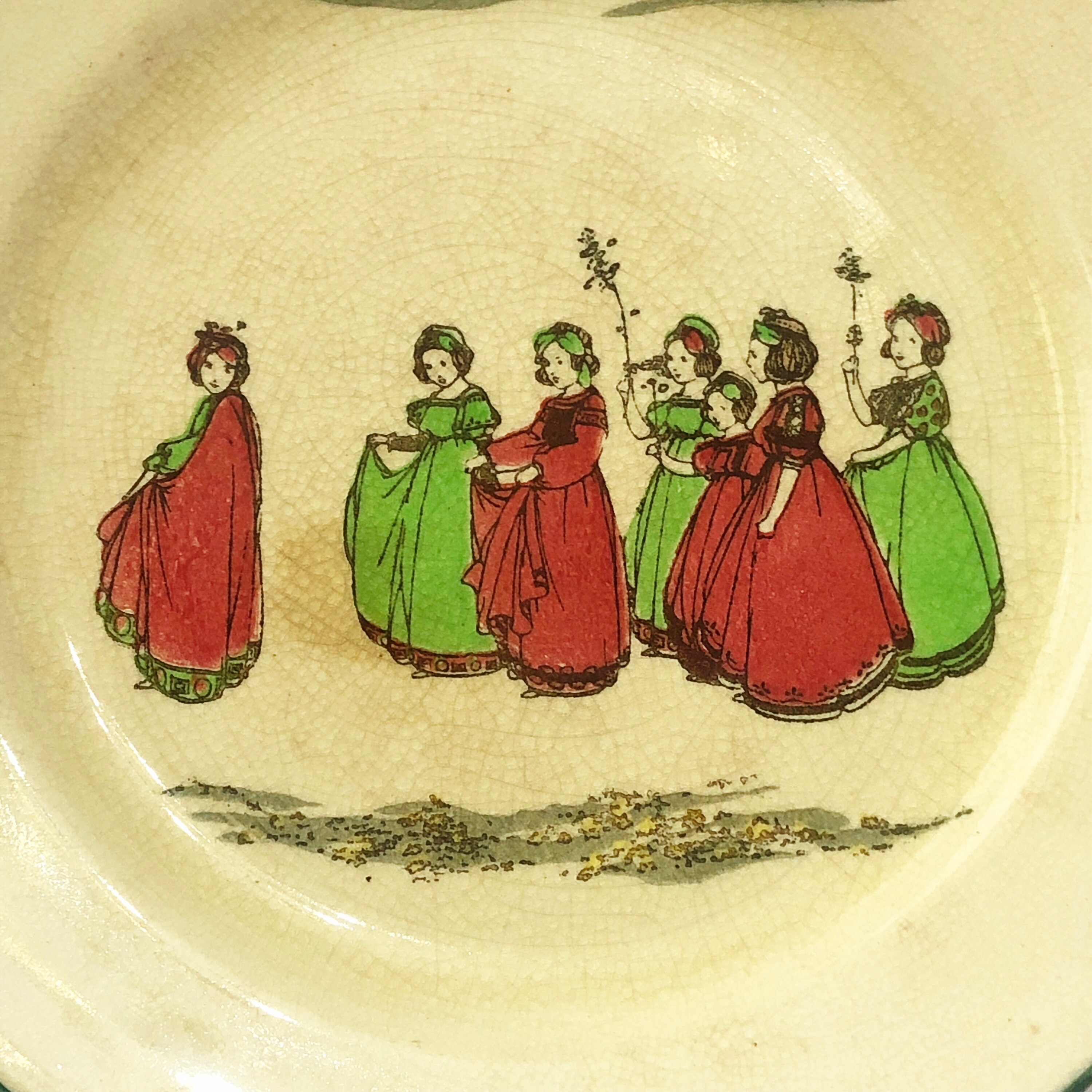 Antique 1920 Royal Doulton Series Ware Springtime Pattern 10 Etsy UK