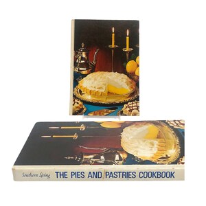 1972 Southern Living Pies & Pastries Libros de cocina vintage Postres favoritos Libros de recetas Tartas Regalos de cocina navideña para panaderos y chefs