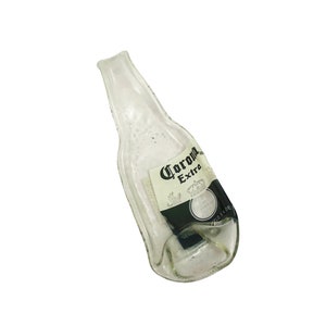 Vintage Upcycled Mexican CORONA Cervesa Extra Beer Bottle Bowl Home Bar Snack Bowls Beer Lovers Spoon Rest Man Cave Gifts For Husbands