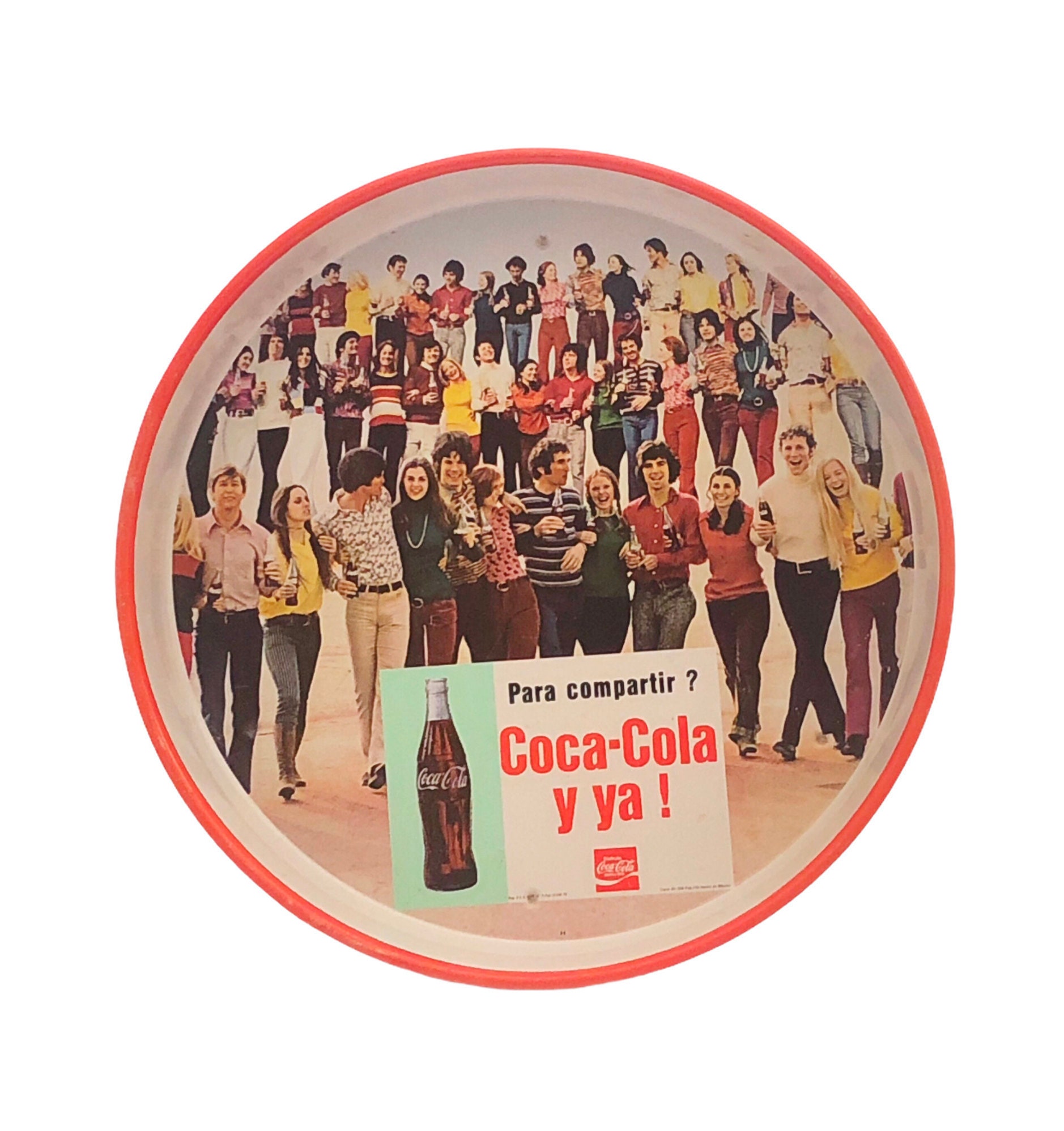 1978 コカコーラ 13インチ メタルサービングトレイ ヴィンテージ