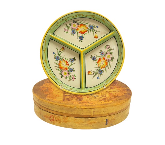 1920s Antique Hand Painted Japanese Moriyama Mori Machi