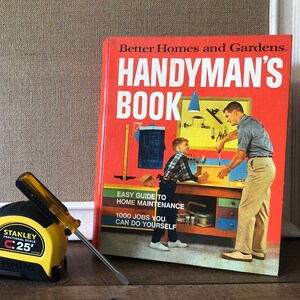 1975 Better Homes And Gardens Home Improvement Binder DIY Handyman Books Gifts For Dad Photo Props Crafting Scrapbook Paper Guides For Him