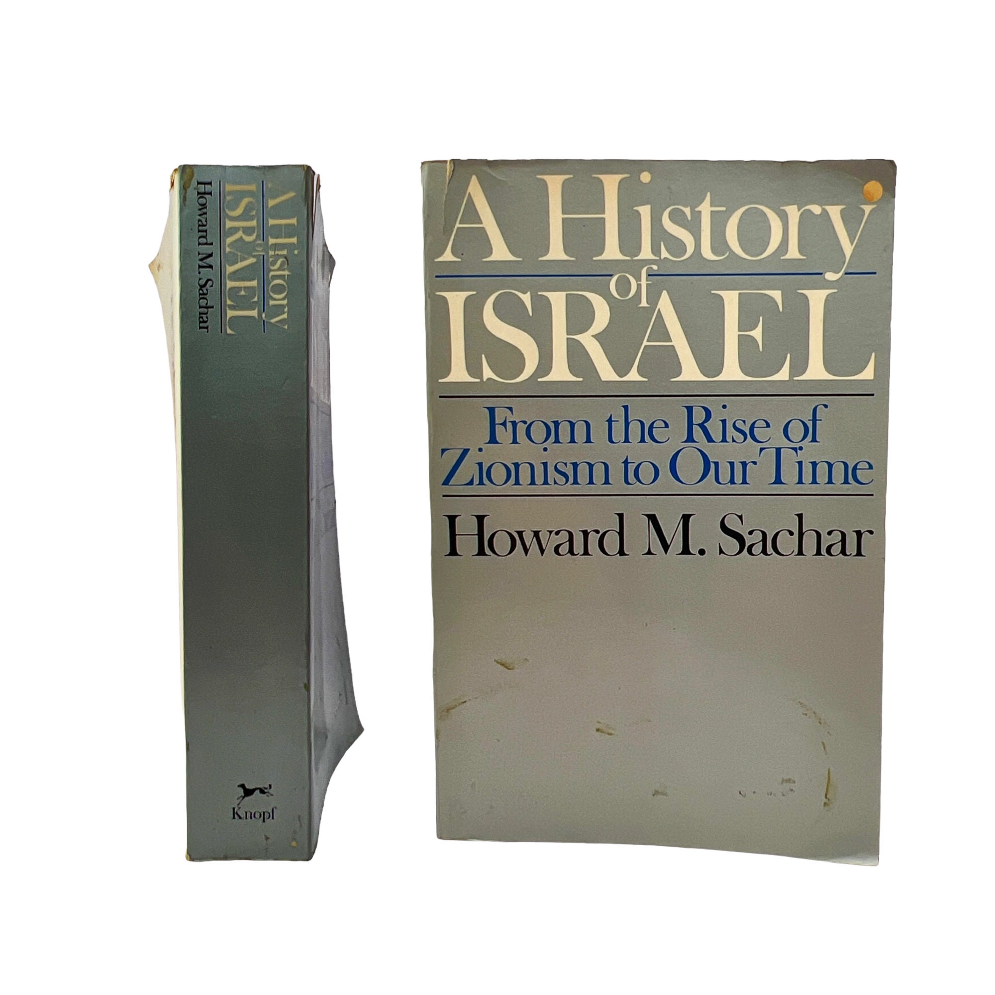 Vintage 1979 "A History of Israel" By Howard Sachar Creation Of Israel Jewish Jerusalem Holy Land Maps & Reference Books Judaica Gift Ideas
