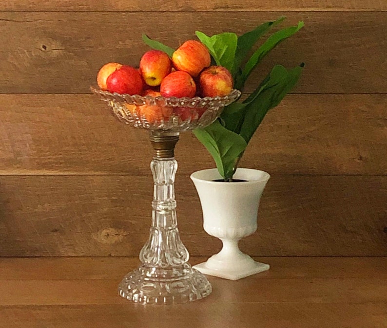 Vintage 14 Große Tisch Centerpieces Mond und Sterne Glas