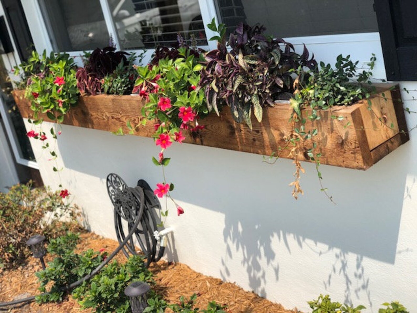 Rustic Cedar Window Boxes Etsy