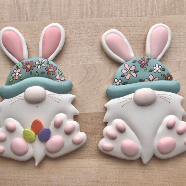 The Vintage Cookie Jar's Bunny Gnome Cookie Cutter