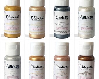 Metallics Edible Art Decorative Paints